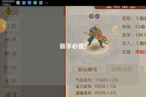 新手必看!