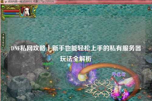 DNF私网攻略|新手也能轻松上手的私有服务器玩法全解析