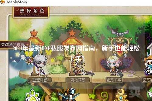 2024年最新DNF私服发布网指南,新手也能轻松上手!